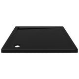 Vidaxl shower tray square 90x90 cm Black