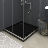 Vidaxl Shower Tray Square 80x80 cm czarny