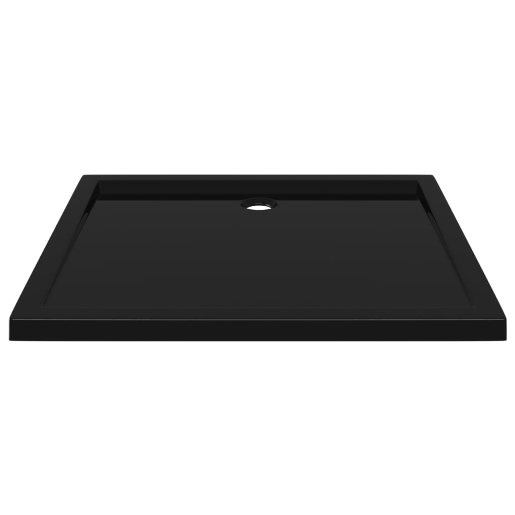 Vidaxl shower tray Rectangular 80x90 cm Black