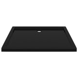 Vidaxl shower tray Rectangular 80x90 cm Black