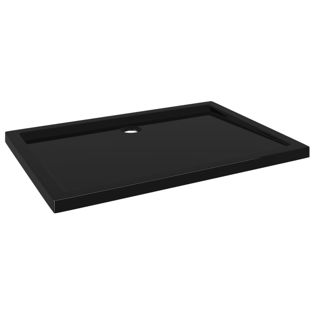 Vidaxl Bandeja de ducha Rectangular 80x110 cm Negro