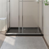 Vidaxl Duschschale rechteckige 80x120 cm ABS Schwarz