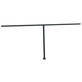 Vidaxl Laifel Pole Set 600x245 cm Eisen Anthrazit -ausgelöst