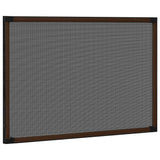 Vidaxx ausziehbarer Fensterschutz (100-193)x75 cm braun