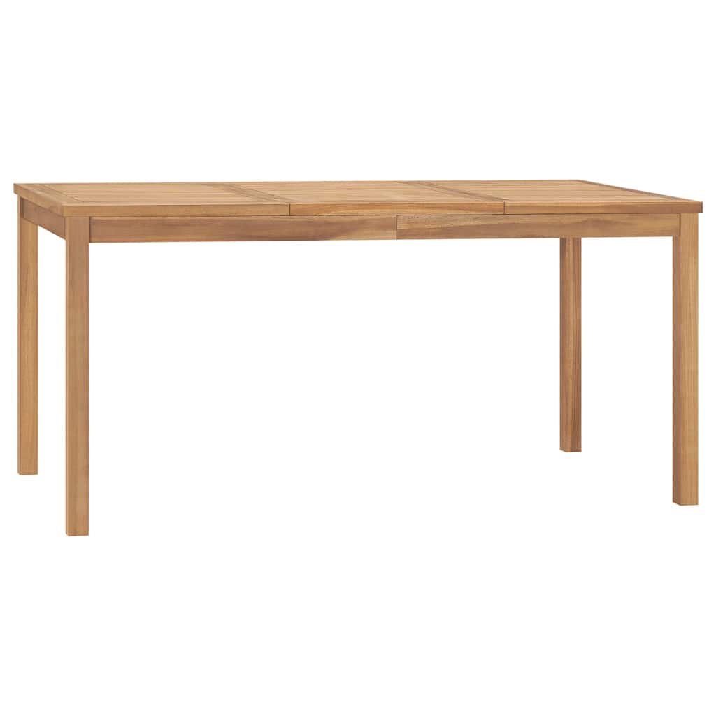 Vidaxl tuintafel 160x80x77 cm massief teakhout