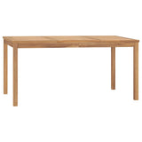 Vidaxl tuintafel 160x80x77 cm massief teakhout