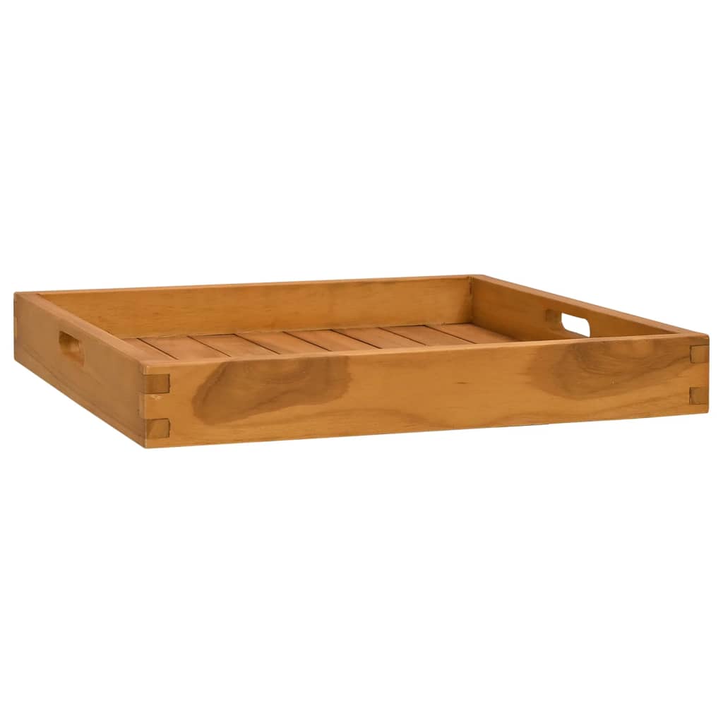 VidaXL tray 50x50 cm Solid teak