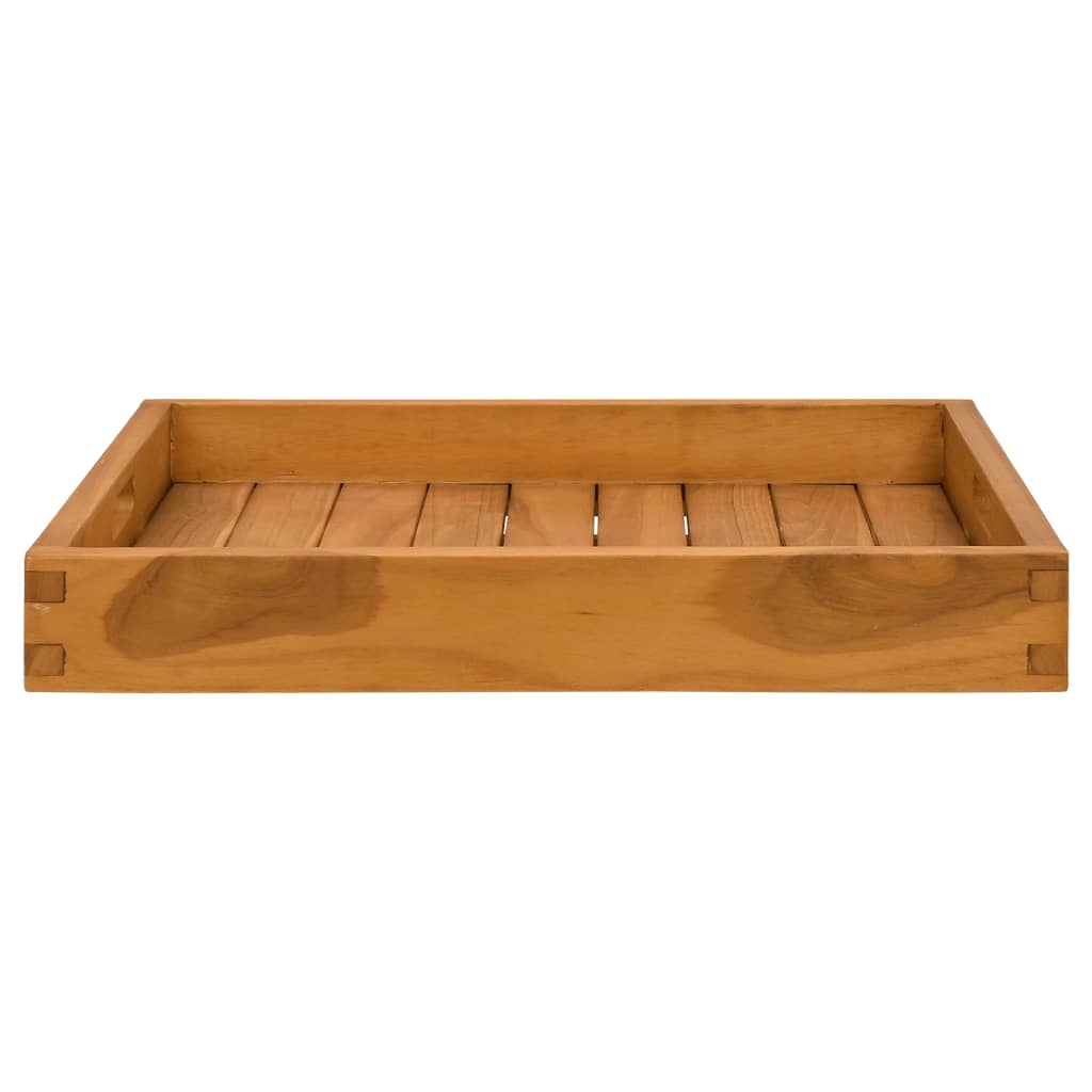 VidaXL tray 50x50 cm Solid teak