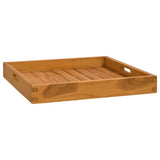 VidaXL tray 50x50 cm Solid teak