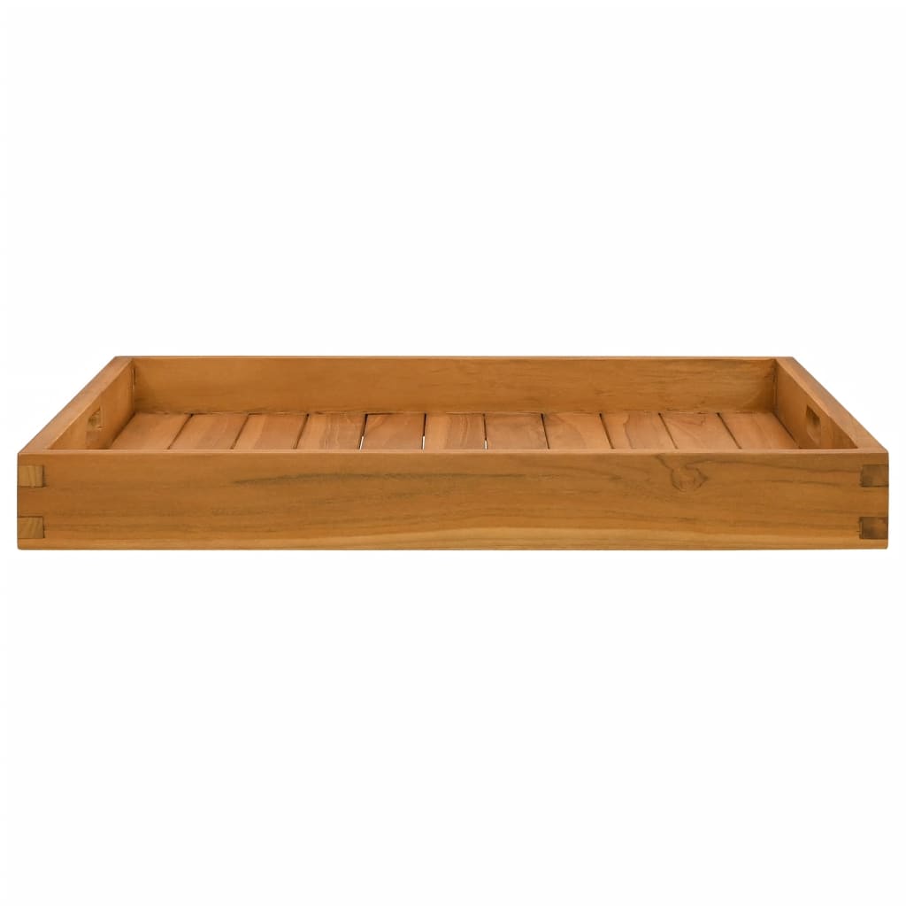 Vidaxl -bricka 60x60 cm fast teak