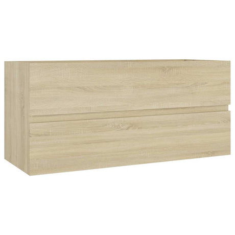 Vidaxl wastafelkast 100x38,5x45 cm bewerkt hout sonoma eikenkleurig