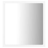 Vidaxl badkamerspiegel led 40x8,5x37 cm acryl wit