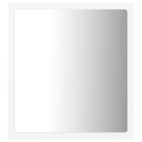 Vidaxl badkamerspiegel led 40x8,5x37 cm acryl wit