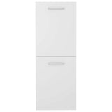 Vidaxl badkamerkast 30x30x80 cm bewerkt hout wit