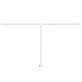 Vidaxl Laifel Pole Set 450x245 cm Eisenweiß