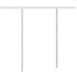 Vidaxl Laifel Pole Set 300x245 cm Iron White