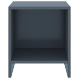 Vidaxl nachtkastjes 2 st 35x30x40 cm massief grenenhout lichtgrijs