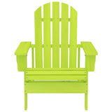 Vidaxl tuinstoel adirondack massief vurenhout groen