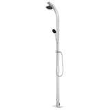 Vidaxl outdoor shower 215 cm aluminum