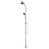 Vidaxl Outdoor -Dusche 215 cm Aluminium