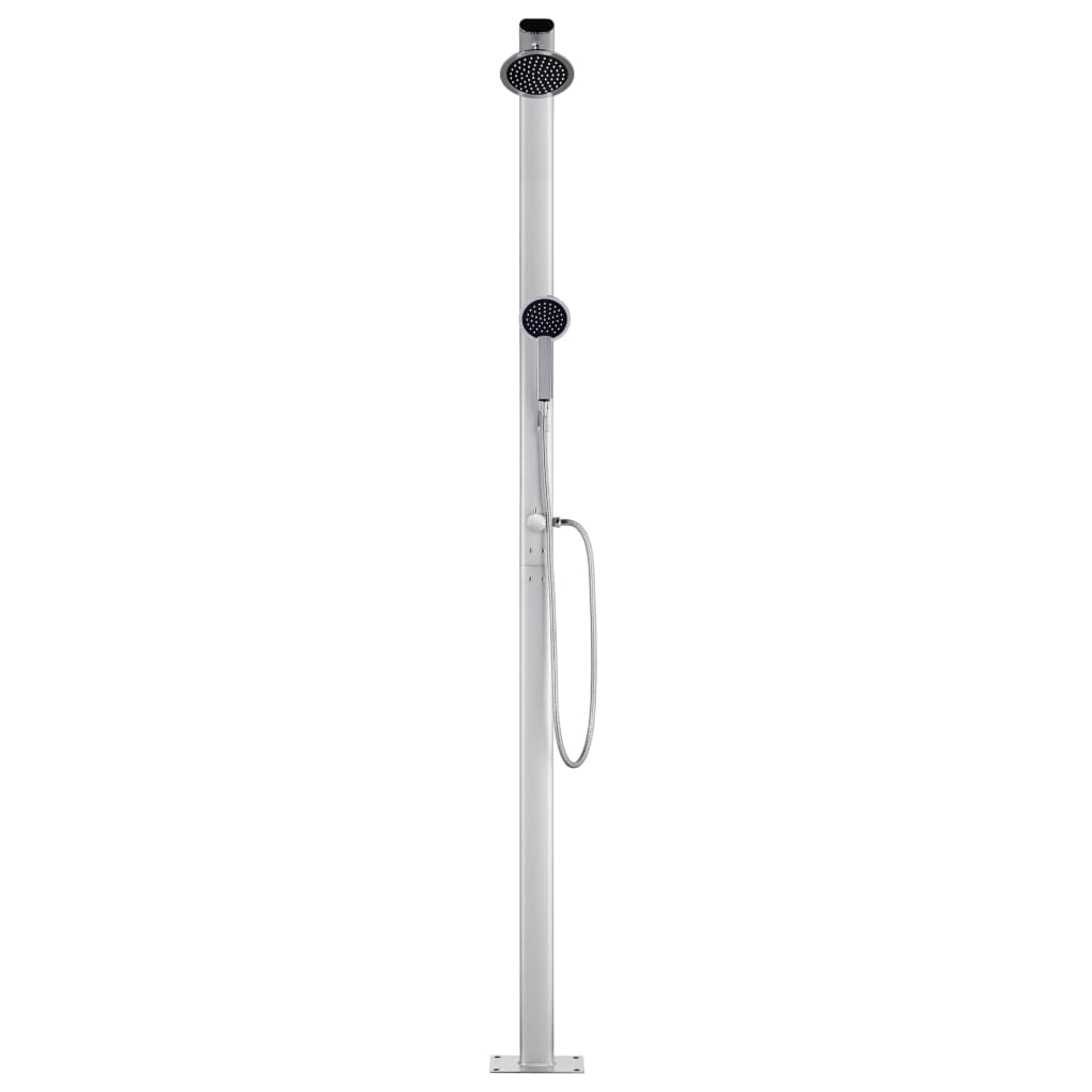 Vidaxl outdoor shower 215 cm aluminum