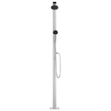 Vidaxl outdoor shower 215 cm aluminum