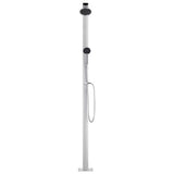 Vidaxl Outdoor -Dusche 215 cm Aluminium