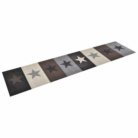 Vidaxl Küchenmatte Waschbare Sterne 60x300 cm