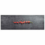 Vidaxl Küchenmatte Waschbarer Pfeffer 60x180 cm