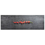 Vidaxl Cuisine tapage lavable Pepper 60x300 cm