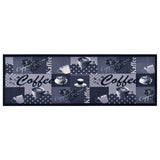 Vidaxl Kity Mat Café lavable 60x300 cm bleu