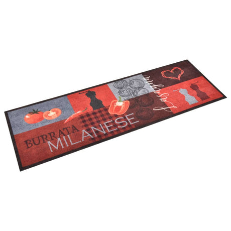 Vidaxl Küchenmatte Waschbare Tomaten 60x180 cm