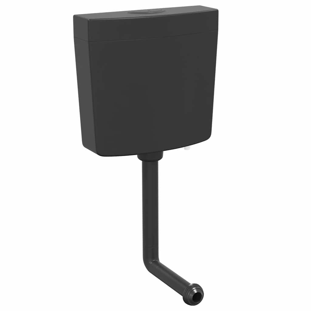 Vidaxl Toilettenboden mit Wasserversorgung am Boden 3 6 l Schwarz