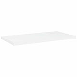 Vidaxl wandschappen 4 st 40x20x1,5 cm bewerkt hout wit