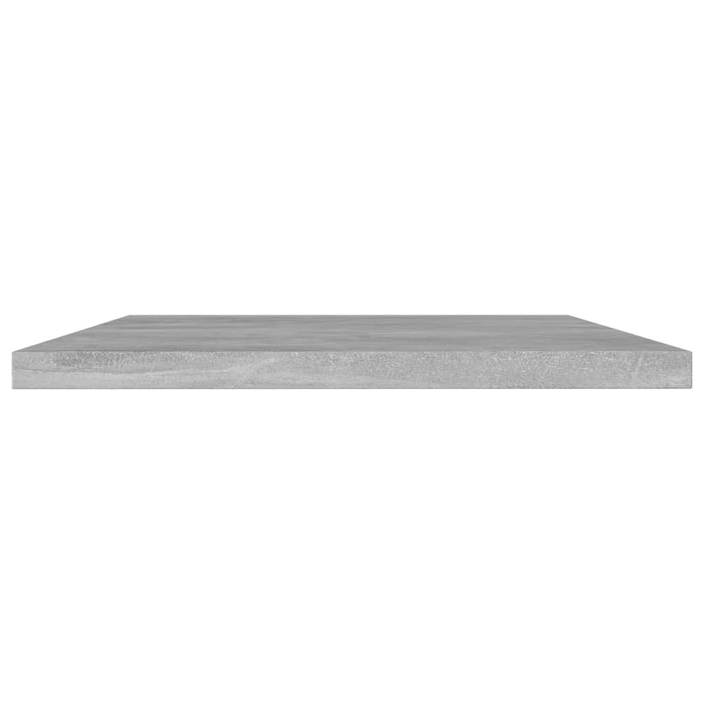 Vidaxl wandschappen 4 st 60x30x1,5 cm spaanplaat betongrijs