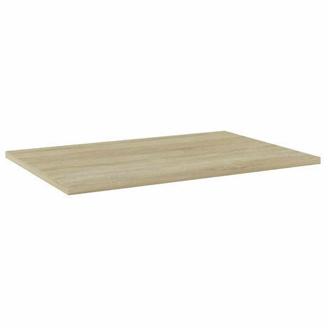 Vidaxl wandschappen 4 st 60x40x1,5 cm bewerkt hout sonoma eikenkleurig
