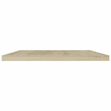 Vidaxl wandschappen 4 st 60x40x1,5 cm bewerkt hout sonoma eikenkleurig