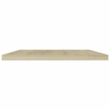 Vidaxl wandschappen 4 st 60x40x1,5 cm bewerkt hout sonoma eikenkleurig