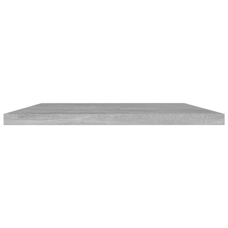 Vidaxl wandschappen 4 st 60x40x1,5 cm bewerkt hout betongrijs