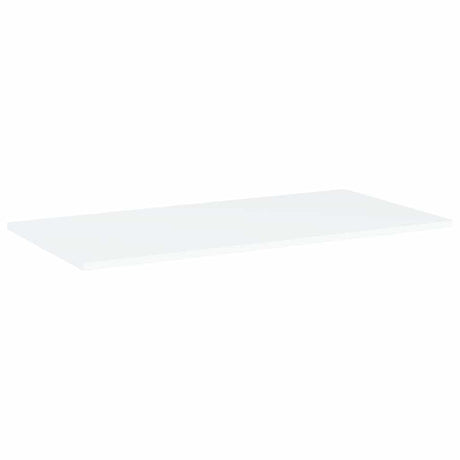 Vidaxl wandschappen 4 st 80x40x1,5 cm bewerkt hout wit