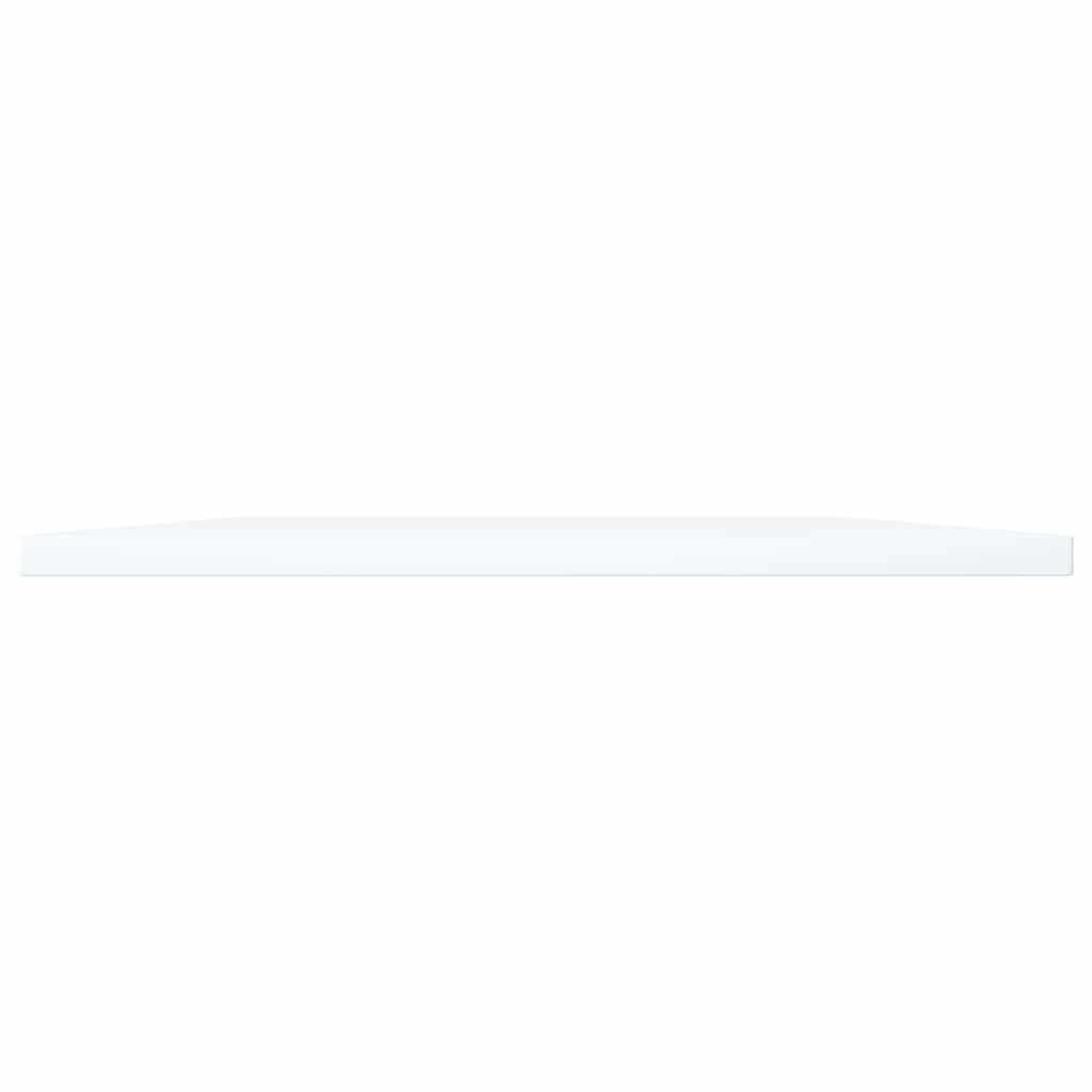 Vidaxl wandschappen 4 st 80x40x1,5 cm bewerkt hout wit