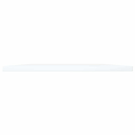 Vidaxl wandschappen 4 st 80x40x1,5 cm bewerkt hout wit