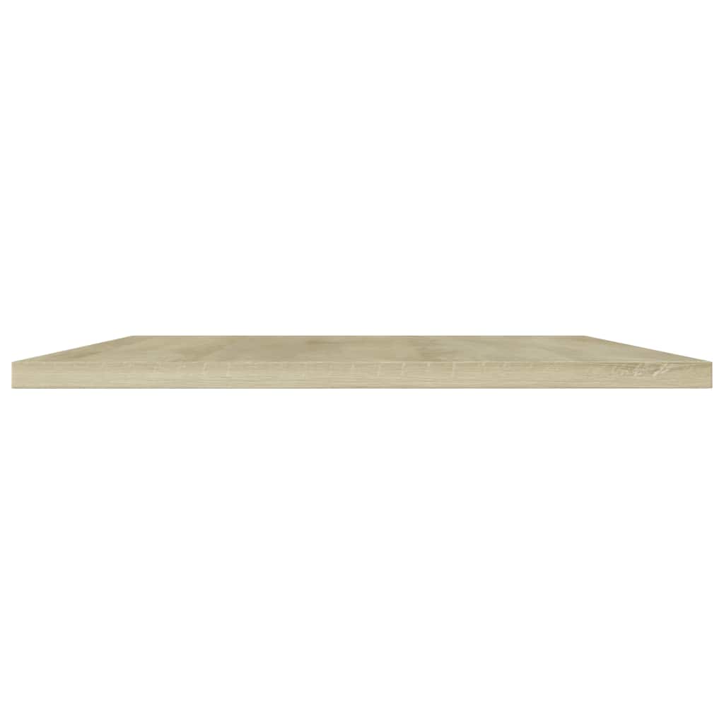 Vidaxl wandschappen 4 st 80x40x1,5 cm spaanplaat sonoma eikenkleurig