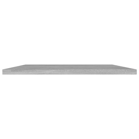 Vidaxl wandschappen 4 st 80x40x1,5 cm bewerkt hout betongrijs