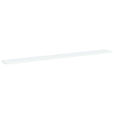 Vidaxl wandschappen 4 st 100x10x1,5 cm spaanplaat wit
