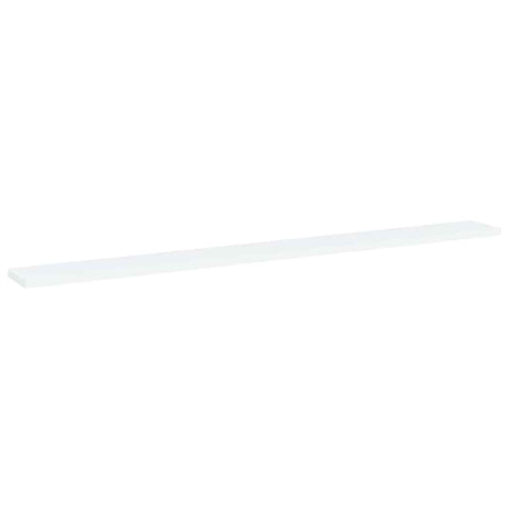 Vidaxl wandschappen 4 st 100x10x1,5 cm spaanplaat wit