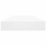 Vidaxl wandschappen 4 st 100x10x1,5 cm spaanplaat wit