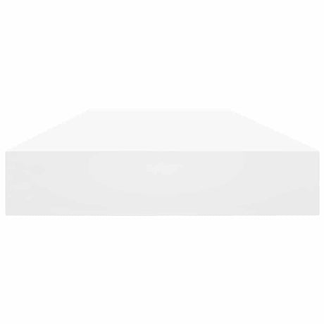 Vidaxl wandschappen 4 st 100x10x1,5 cm spaanplaat wit
