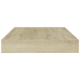 Vidaxl wandschappen 4 st 100x10x1,5 cm spaanplaat sonoma eikenkleurig