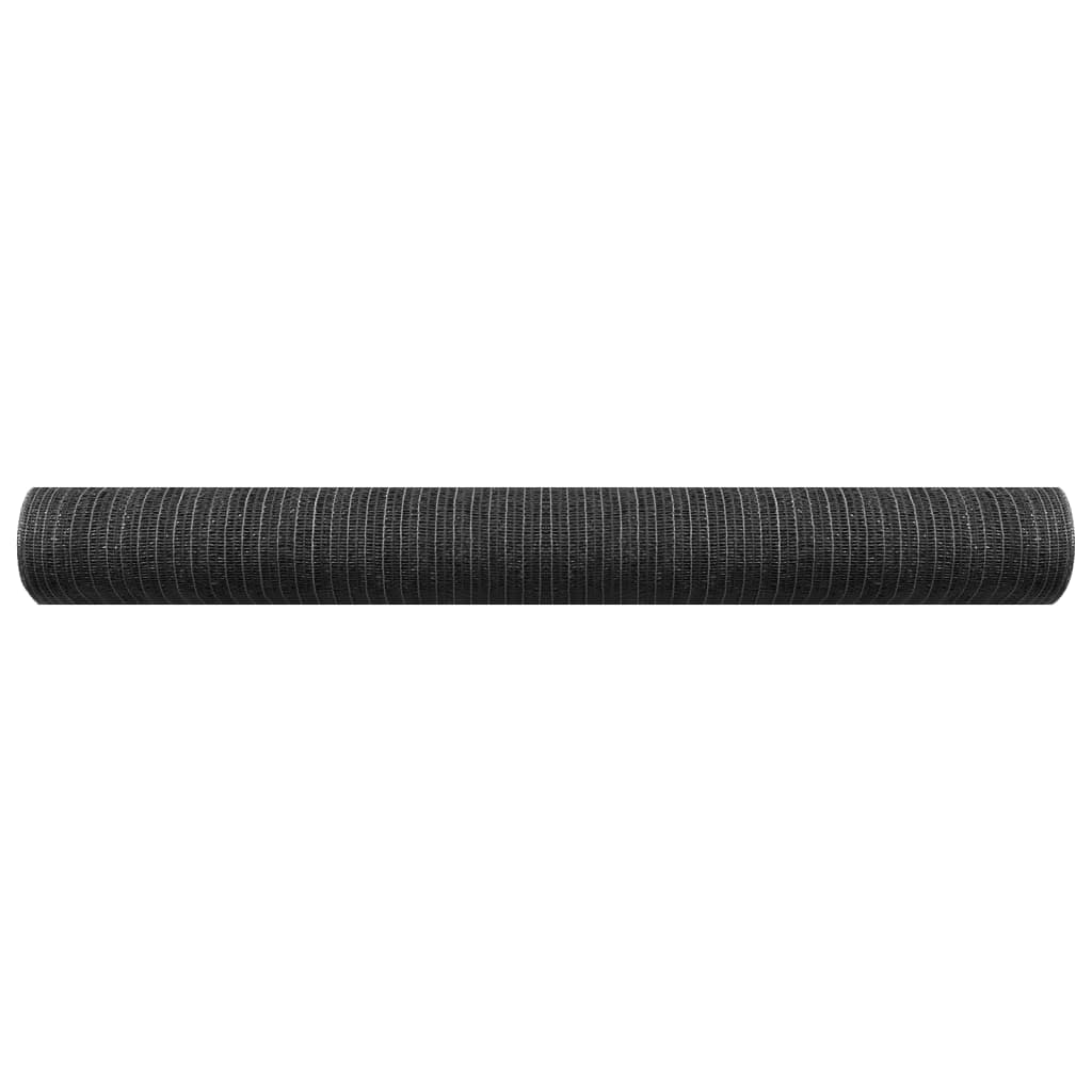 Vidaxl PrivacyNet 75 g m² 2x25 M HDPE Anthrazit -gelöscht